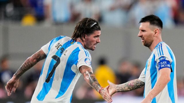 Rodrigo de Paul para se juntar a Lionel Messi em Inter Miami - Fontes


