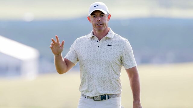 Rory Ditches dorme para a prática aberta em casa

