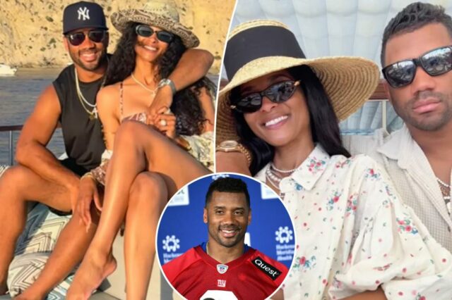 Russell Wilson, Ciara comemora o aniversário com um vídeo PDA completo antes da temporada do Giants


