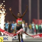 Ruth Chepngetic, registro da maratona feminina mundial parou temporariamente para doping
