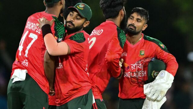 SL vs. Ban: "Orgulhoso" Capitão Laton Das elogia Triunfo Histórico de Bangladesh T20i em Sri Lanka

