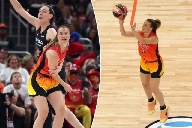 Sabrina Ionescu ainda tem olhos para a estação da liberdade entre as celebrações All-Star

