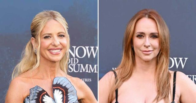 Sarah Michelle Gellar explica por que ele não tirou fotos com Jennifer Love Hewitt na estréia de Ikwydls