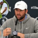 Scottie Scheffler está à frente do British Open: "Às vezes eu não entendo o significado" das bolsas de golfe