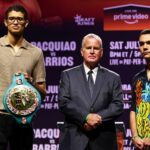 Sebastian Fundora e Tim Tszyu: por cabeça, registros de boxe