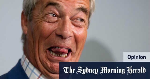 Sem material de riso: como Nigel Farage roubou o lápis no Reino Unido

