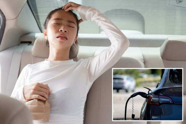 Sentir carross com veículos elétricos? Ciência que significa náusea, que pode vir com um passeio


