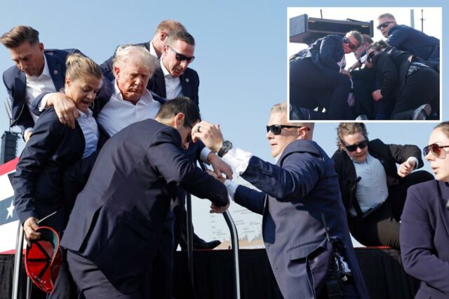 Serviço secreto do agente de Trump Detalhes de proteção em Butler Assassination Suspended, juntamente com 5 com Pittsburgh Field Office: Fontes

