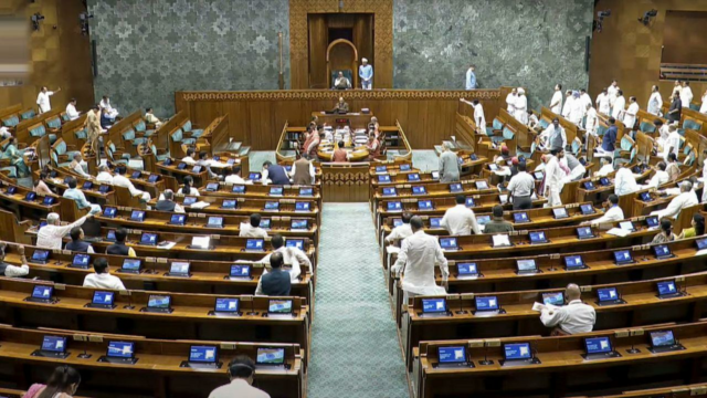 Sessão do Parlamento: ambas as famílias para protestos americanos com protestos

