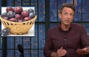 Seth Meiers digitou o time de Trump dizendo para obter hematomas de muito manuseio: ‘Ele é basicamente um vídeo de ameixa Jogando