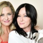 Rose McGowan compartilha uma foto de Shannen Doherty.
