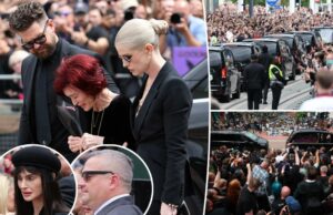 Sharon Osbourne e as crianças estão desmoronando chorando com a procissão fúnebre emocional de Ozzy na Grã -Bretanha Sharon Osbourne e as crianças estão desmoronando chorando com a procissão fúnebre emocional de Ozzy na Grã -Bretanha