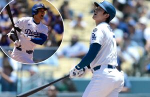 Shohei Ohtani Homers no quinto jogo de fila, vinculando a franquia Dodgers Shohei Ohtani Homers no quinto jogo de fila, vinculando a franquia Dodgers