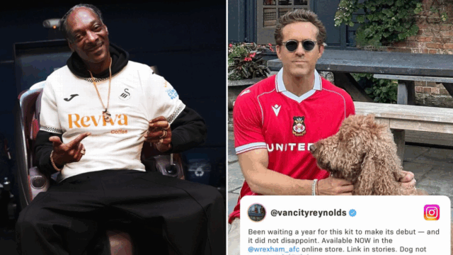 Snoop Dogg ajuda Swansea a se divertir -em Wrexham com o lançamento do kit


