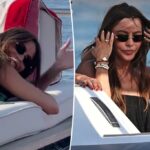 Sofía Vergara está bronzeando -se em uma calcinha de biquíni em Ibiza: "Legal Rolls"