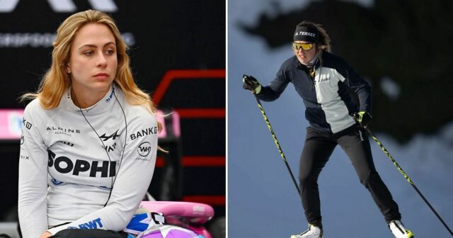 Sophia Floersch prestou homenagem a Laura Dahlmeier. Imagem: Instagram através de @sophiafloersch