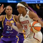 WNBA: Washington Mistics no Los Angeles Sparks