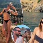 Spice Girl Melanie C Na ilha romântica de Escape com o namorado australiano