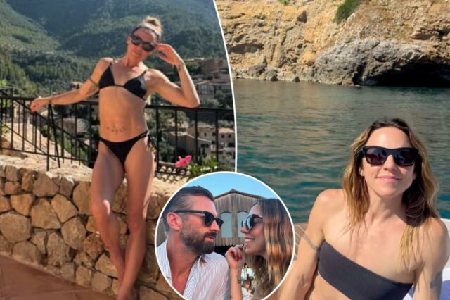 Spice Girl Melanie C Na ilha romântica de Escape com o namorado australiano

