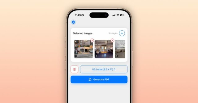 Spotlight of Indie Apps: "Pics2pdf" transforma suas melhores fotos em um documento rápido e mais

