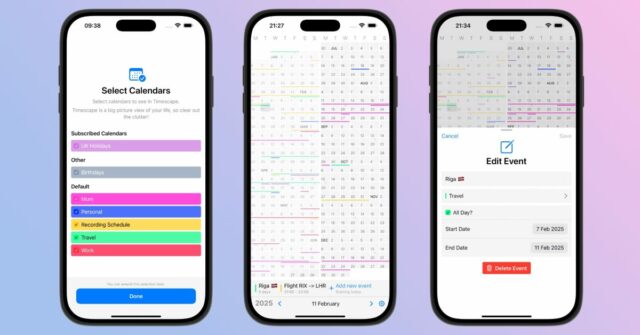 Spotlight of Indie Apps: "Timascape" é um grande calendário de imagem para planejar o ano todo

