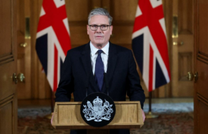 Starmer Strom diz que a Grã -Bretanha representa o estado palestino em Unga Starmer Strom diz que a Grã -Bretanha representa o estado palestino em Unga