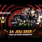 Super Music Break Out Day (BOD) 2025, pronto para usar o Bandung com duas etapas e 11 alinhamentos