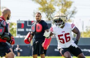 Tarron Jackson, dos 49ers Tarron Jackson, dos 49ers