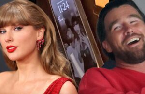 Taylor Swift Travis Kelce não usa anel atraente na tela travada Taylor Swift Travis Kelce 1