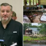 Ted Cruz limita um curto férias europeias devido a uma inundação mortal no Texas