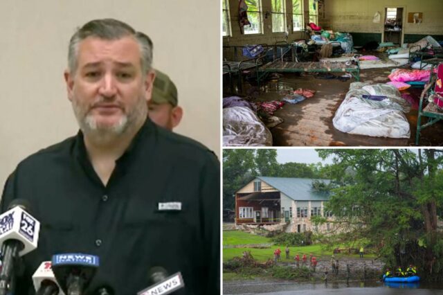 Ted Cruz limita um curto férias europeias devido a uma inundação mortal no Texas

