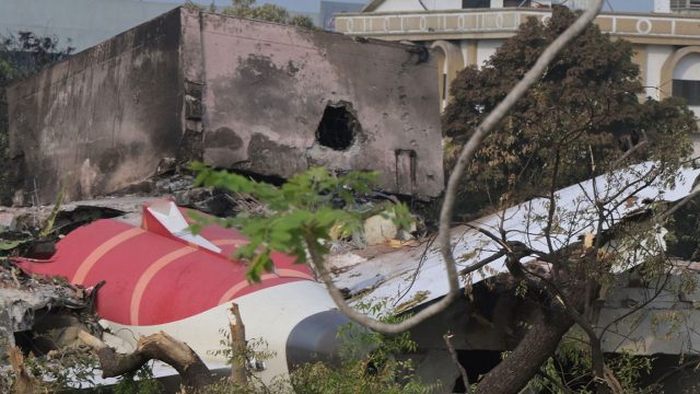 Crash de avião aéreo