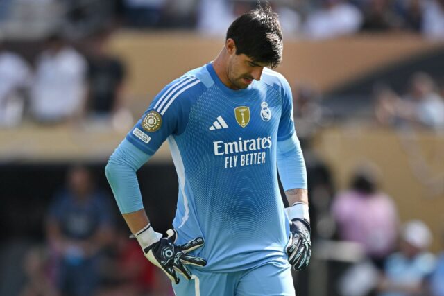 Thibaut Courtois detalha o problema do Real Madrid com a derrota por 4-0 para o PSG na Copa do Mundo de Clubes S/F

