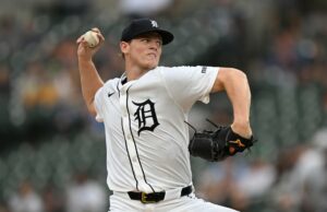 Tigres Troy Melton domina o D-Back, ganhe a primeira carreira MLB: Arizona Diamondback em Detroit Tigers