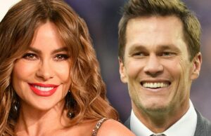 Tom Brady, Sofia Vermory também é um, pendurado, mas não familiarizado Sofia-Vergara-Tom-Brady-1