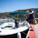 As pessoas se preparam para lançar seus barcos na sexta -feira, 11 de julho de 2025, em Antioch, Califórnia, em Antioch, Califórnia. (Ray Chavez/Bay Area News Group)