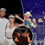 Travis Kelce move a cortina em uma rara visão de "algumas aventuras" de Taylor Swift