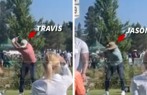 Travis Keles está lutando contra um campo de golfe, Pound Beer Beer Beer Beer 071225_TRAVIS_JASON_KELES_GOLFING_KAL