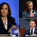 Três democratas ganham apoio de dois dígitos na pesquisa presidencial original desde o início de 2028 com um líder claro