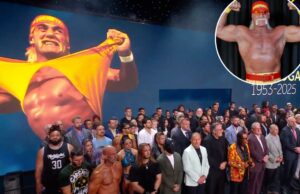 Triple H, WWE fornece o tributo emocional de Hulk Hogan em Smackdown Hulk Hogan apertou o bíceps.
