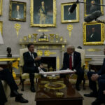 Trump Golded Office of Trump: seis meses de idade na Casa Branca