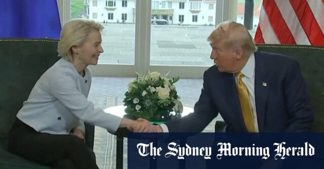 Trump afirma muito com uma negociação

