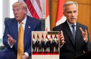 Trump afirma que é difícil fazer contato com o Canadá para apoiar o estado palestino Trump afirma que é difícil fazer contato com o Canadá para apoiar o estado palestino