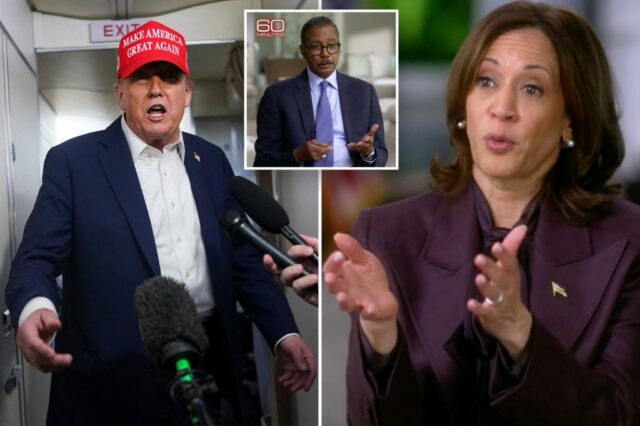 Trump afirma que o acordo do processo "60 minutos é mais do dobro que US $ 16 milhões

