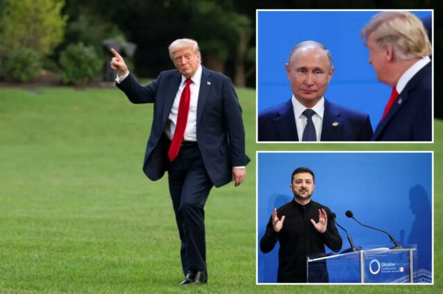 Trump anuncia que as conchas do Patriot para a Ucrânia dizem que Putin fala muito bem, mas depois bombardeou todos à noite "

