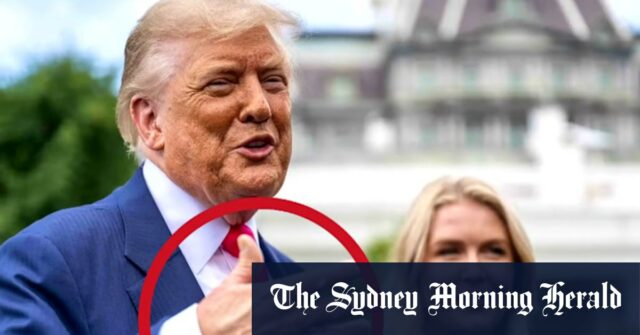 Trump diagnosticado com condição sanguínea

