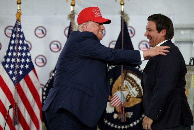 Trump elogia Desantis, avalia o relacionamento de Frozport agora "10 de 10 de maio 9.9"

