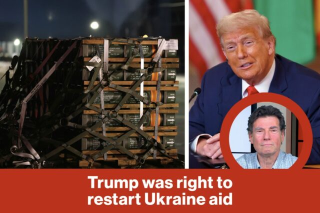Trump estava certo em reiniciar a Ucrânia Aid Red Hot

