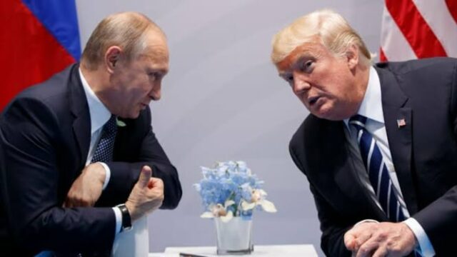 Trump ficou chateado depois que o telefone de Vladimir Putin, por quê?

