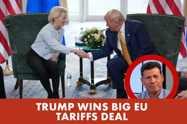 Trump ganha grandes tarifas da UE Red Hot

